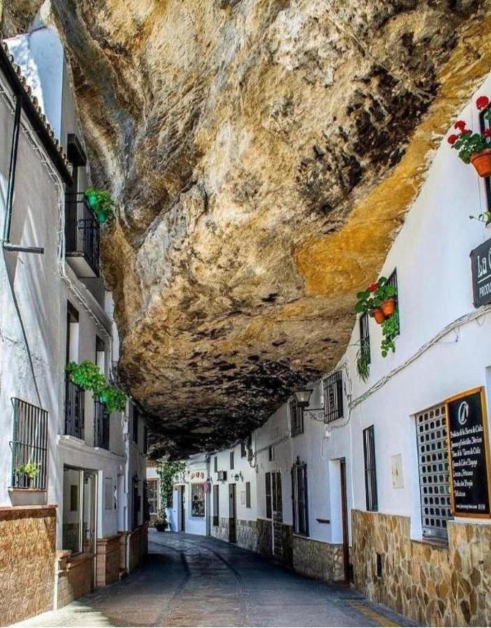 La Casa Del Rio Lejlighed Setenil De Las Bodegas Eksteriør billede