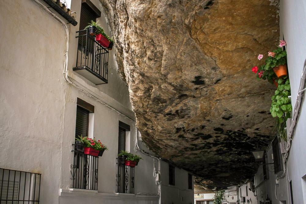 La Casa Del Rio Lejlighed Setenil De Las Bodegas Eksteriør billede